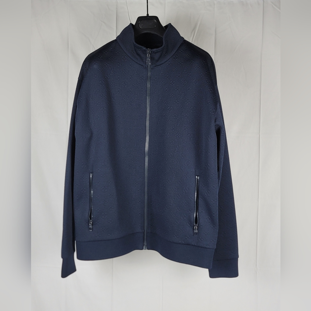 SOLD Louis Vuitton Monogram Staples Edition Jacket XXL